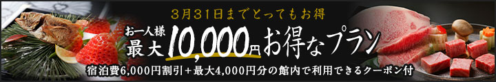 10,000円お値引きプラン
